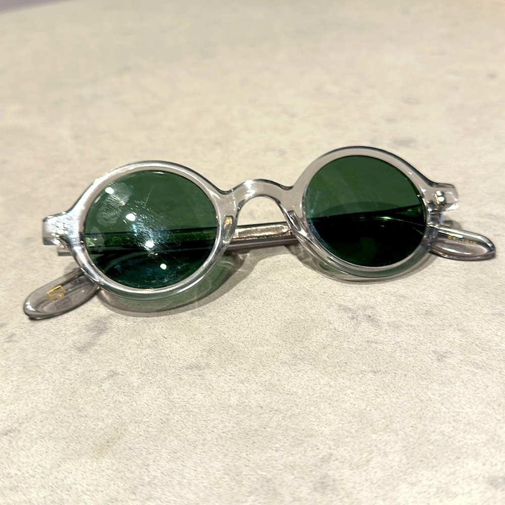 Moscot Zolman Sunglasses - 42, 28-145 - Light Grey